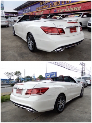 BENZ E200 W207 2.0 CABRIOLET (AMG) เกียร์AT ปี2018 โทร 062-991-6649 ดาวออโต้เบสท์