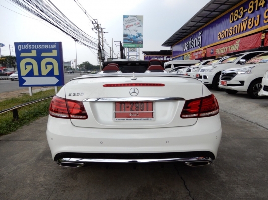 BENZ E200 W207 2.0 CABRIOLET (AMG) เกียร์AT ปี2018 โทร 062-991-6649 ดาวออโต้เบสท์