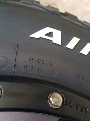ขายยาง BF KO2 285/75/16 ปี 17 พร้อมล้อ KMC 16X8 ออฟ 0