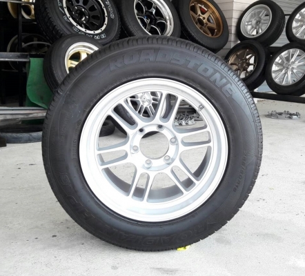 ล้อใหม่RPF1 ขอบ18 6รู  พร้อมยาง 265/60/18  4 ล้อ