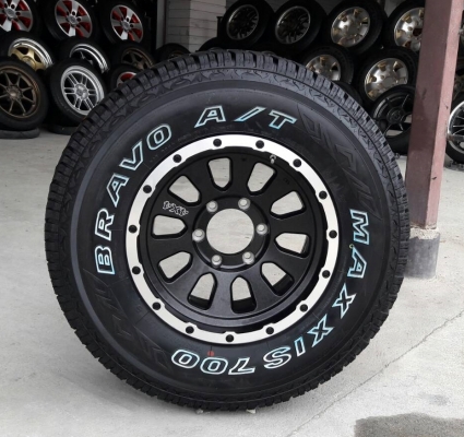 ล้อใหม่ออฟโรด  ขอบ16  6รู139 พร้อมยางใหม่265/70/16  ปี18  4 ล้อ