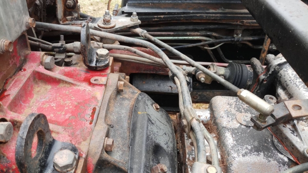 HINO 3M สองเพลาดั๊ม กระบะสามมิตร รถปี 39