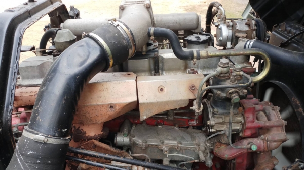 HINO 3M สองเพลาดั๊ม กระบะสามมิตร รถปี 39