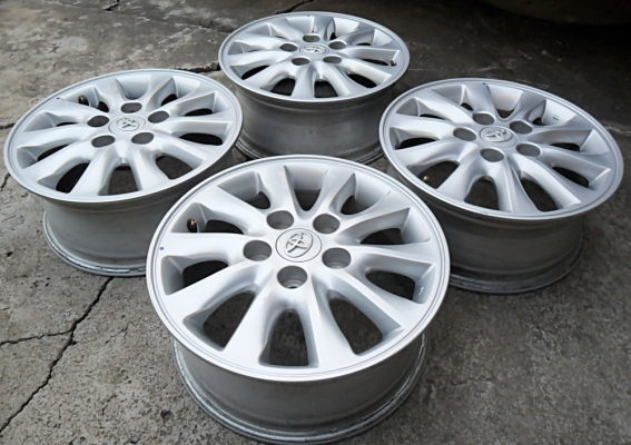 แม็กขอบ15 เอนไกแท้ 5รู114 สภาพใหม่ สีสวย วงละ1125