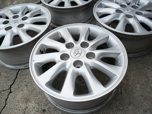 แม็กขอบ15 เอนไกแท้ 5รู114 สภาพใหม่ สีสวย วงละ1125