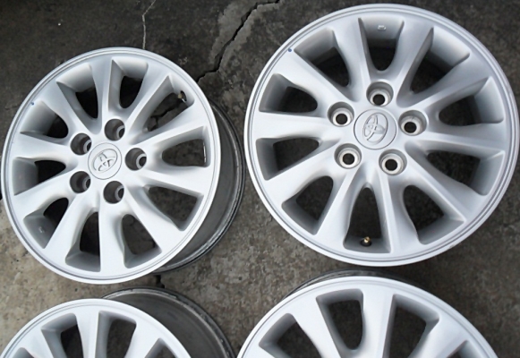 แม็กขอบ15 เอนไกแท้ 5รู114 สภาพใหม่ สีสวย วงละ1125