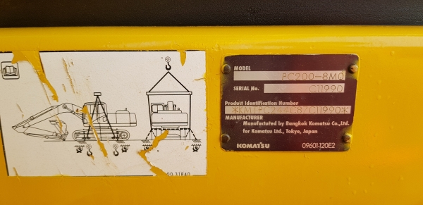 ขาย KOMATSU PC200-8MO ใช้งาน 6,778 ชั่วโมง สภาพนางฟ้า ตรวจเช็คระบบพร้อมใช้งาน