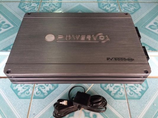 แอมป์คลาสดี Powervox มือสองสภาพสวยเดิมๆใช้งานปกติ เบสแน่นๆขับ10&quot;-12&quot;ปั้มได้ ขาย 1550 บาท สนใจ0892425454 อยู่สระบุรี