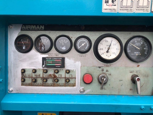 ปั้มลม 21 บาร์ AIRMAN PDSJ750S สภาพสวย นำเข้าจากญี่ปุ่น