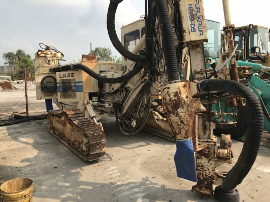 รถเจาะ Furukawa HCR9-DS Mark 2 ปี 1996 จากญี่ปุ่น สภาพพร้อมใช้ ราคาถูกมาก ๆ