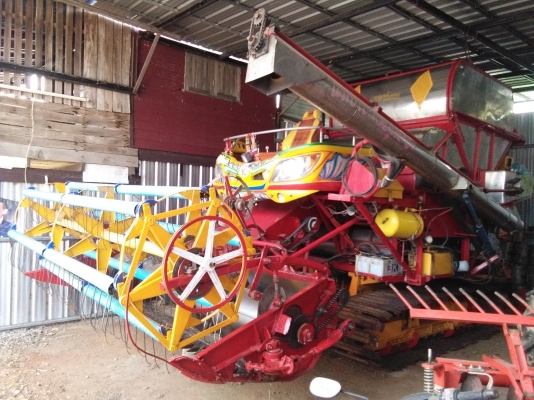 ขายแพคคู่ รถเกี่ยวข้าวอุ้ม2.5+เทลเลอร์ isuzu