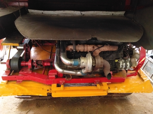 ขายแพคคู่ รถเกี่ยวข้าวอุ้ม2.5+เทลเลอร์ isuzu