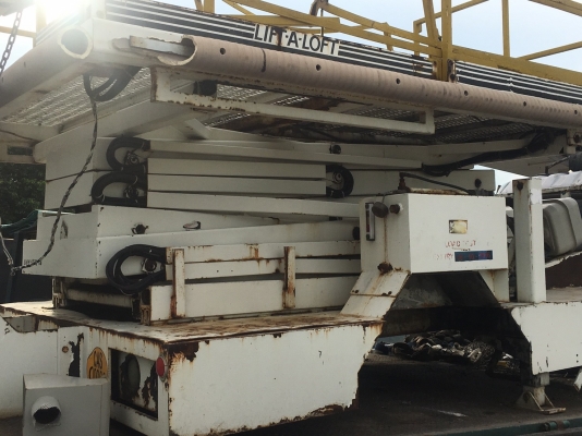 รถกระเช้า LIFT-A-LOFT มือสองญี่ปุ่น  ยกสูง9เมตร อุปกรณ์มาครบ ระบบไฮดรอลิค ไฟฟ้า คอลโทรล สภาพสวย