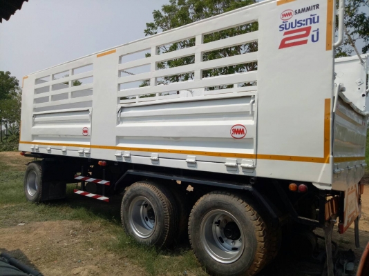 ????ขายลูกพ่วง สามเพลา ไม่ดั้มพ์ ปี 49 ยาว 7 เมตร สภาพสวย พร้อมใช้งาน เอกสารพร้อมโอน ☎ 083-9628875,089-7020483