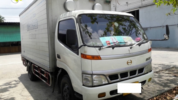 ขาย 6ล้อ ตู้แห้ง ฮีโน่ ดูโท 121แรง ปี49