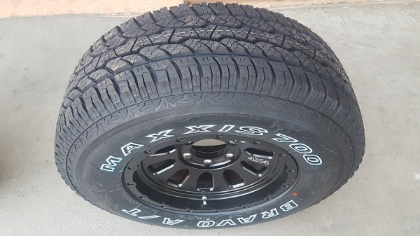 ล้อใหม่ขอบ16 4x4 ระฆัง หน้า8 ยางใหม่265/70/16 ปี18