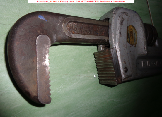 ขายประแจจับท่อ RIDGID 24นิ้ว ด้ามจับอลูมิเนียม made in USA.
