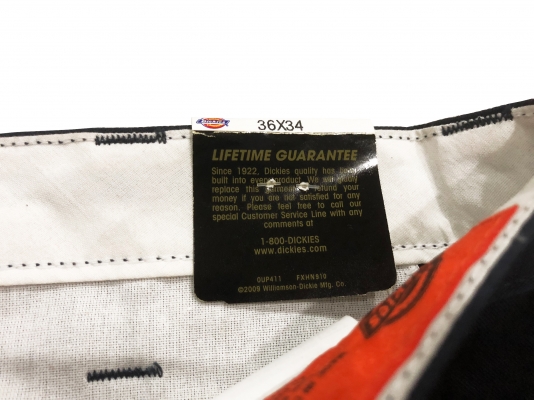 (ปิดการขาย) กางเกงช่าง Dickies Cargo Uniform Pants Size: 36x34