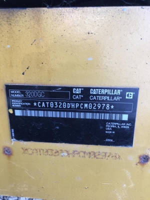CAT 320D LC ไมล์ 5,155 ชั่วโมง สภาพสวย สมบูรณ์มาก สภาพป้ายแดง เอกสารชุดจดจากบริษัท แคทเทอร์พิลล่าร์ #จัดไฟแนนซ์ได้