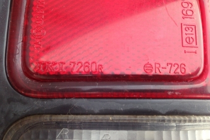 ไฟท้าย isuzu mu ใส่ tfr cameo vega ขอบดำ คู่ละ1200บาท