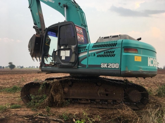 Kobelco sk200-8 yn11 สวยเดิม เครื่องดีปั้มแรง เอวแน่น เอกสารชุดจดทะเบียน
