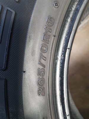 265/70R16 BRIDGESTONE DUELER H/T840 ชุด 4 เส้น โทร.081-427-3941 ไอดีไลน: ์ 0814273941