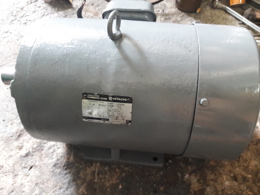 ขาย !! มอเตอร์.ฮิตาชิ.ขนาด5แรง220v.สภาพพร้อมใช้งาน ขาย !! มอเตอร์.ฮิตาชิ.ขนาด5แรง220v.สภาพพร้อมใช้งาน