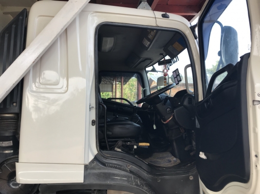 ขาย HINO 344 พ่วงแม่ลูก กระบะเหล็กสามมิตร รถปี 57