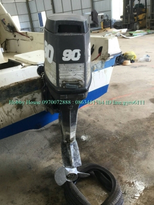 เรือYamaha f22 พร้อมเครื่องTohutsu90แรง 2จังหวะ