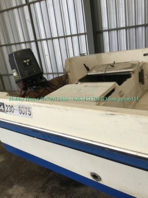 เรือYamaha f22 พร้อมเครื่องTohutsu90แรง 2จังหวะ