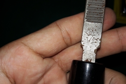 ขายสิ่วตะไบบุ้ง 1/2 NICHLSON MADE IN USA.ใหม่เก่าเก็บ