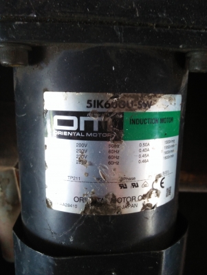 มอเตอร์เกียร60wไฟ220vรอบ15รอบต่อนาที