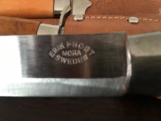 มีดพกเดินป่า ยี่ห้อ MORA ของสวีเดน เก่าเก็บ