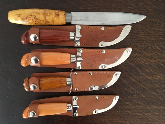 มีดพกเดินป่า ยี่ห้อ MORA ของสวีเดน เก่าเก็บ