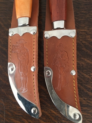 มีดพกเดินป่า ยี่ห้อ MORA ของสวีเดน เก่าเก็บ