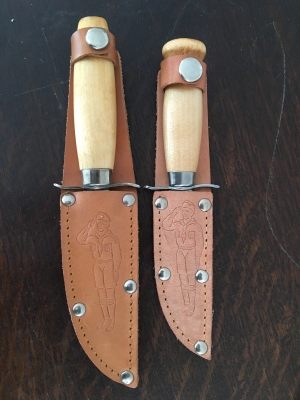 มีดพกเดินป่า ยี่ห้อ MORA ของสวีเดน เก่าเก็บ