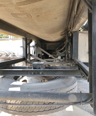 ขาย หางพ่วงถังเคมี ถังมีเนียม ของSTปี45