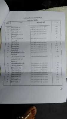 ขายเหมาถูก " โต๊ะ ตู้ แอร์ พาทิชั่น 65 รายการ