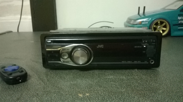 ขายวิทยุรถJVC เล่นcd usb สภาพใช้งานใด้ปกติ ราคา1500บาท โทร0924462525โส