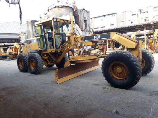 รถเกรด Cat140H-APM ปี2003 นำเข้าจากอเมริกา สภาพดี พร้อมสแกนริฟายหรือริปเปอร์ท้าย