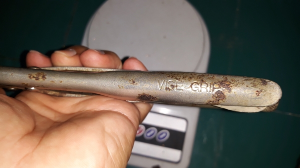 ขายคีมล็อกVISE GIRP 10R ด้ามตีVISE GRIP MADE IN USA. เก่ามือสองสภาพดี