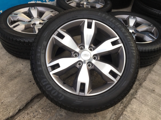 ล้อแม็ก Ford Everest ขอบ20 พร้อมยาง 265-50-20 Goodyear ปี 17 แม็กสวย ดอกเต็มๆทุกเส้น