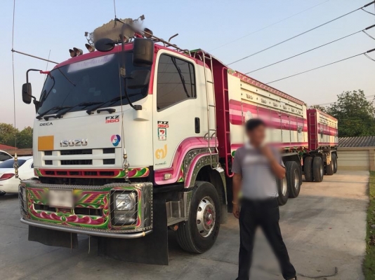 Isuzu 360 แรง ปี 57 เฟืองเร็ว ไมล์สองแสน ยางดี แม่ลูกดัมพ์อุ่สหะกิจ สวยเดิมพร้อมใช้งาน รถไม่เคยแบกน้ำหนัก
