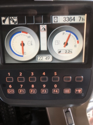 รถขุดแบคโฮ Hitachi ZX250LCN-3 ปี 2014