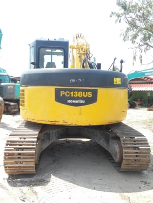 ขายKOMATSU PC138US-2E1 เก่าญี่ปุ่นแท้  ปี 2068  7,XXX  ชั่วโมง มีลายแย๊ก เดิมๆๆ  ลองระบบกันได้ทุกวัน  โทร  089-3818694  ดวงนภา