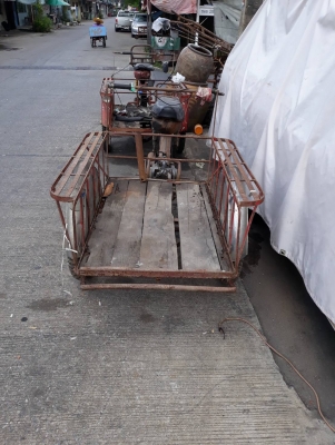 สามล้อเครื่องสตาร์ทไม่ติดจอดนาน