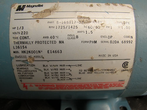 ขายปั๊มลมขนาดเล็ก Magnetek ของอเมริกา ขายปั๊มลมขนาดเล็ก Magnetek ของอเมริกา