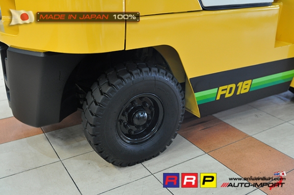 ขายรถโฟล์คลิฟท์มือสอง TCM รุ่น FHD18Z7-11M02193 นำเข้าจากประเทศญี่ปุ่น 100\% ไม่เคยใช้งานในไทย