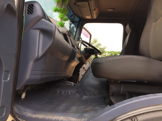 HINO 380 แรง ปลายปี 53 เฟืองช้า แม่ลูกดัมพ์สามมิตร รถวิ่งวัสดุก่อสร้างอย่างเดียว สภาพเดิมๆ ยางดี ทะเบียนพร้อม