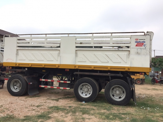 HINO 380 แรง ปลายปี 53 เฟืองช้า แม่ลูกดัมพ์สามมิตร รถวิ่งวัสดุก่อสร้างอย่างเดียว สภาพเดิมๆ ยางดี ทะเบียนพร้อม